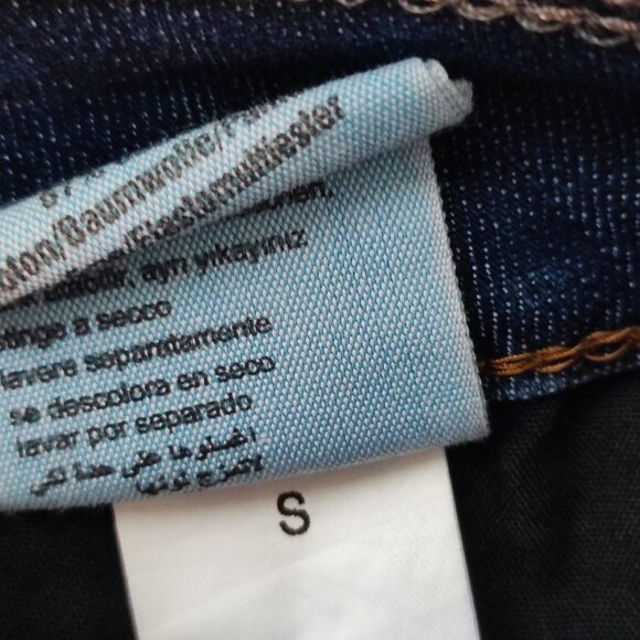 Mavi jean midi skirt denim blue women's size S - Picture 8 of 12